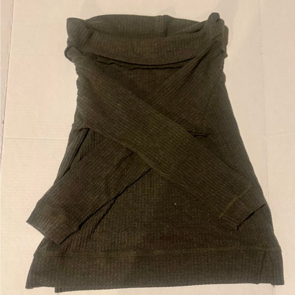 Gentle used good condition Cherish Dark Gray Cowl Neck Sweater - Picture 6 of 8